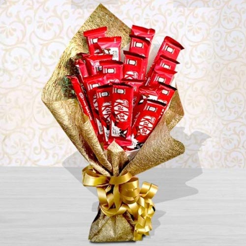 Send Wonderful Bouquet of Kitkat Chocolates to Kerala ...