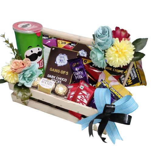 Mommy Loves Chocolate Gift Hamper - Gifts By Rashi
