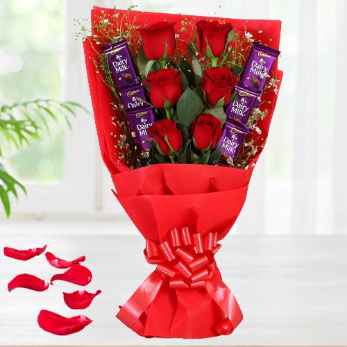 DIY Chocolate Bouquet, Cadbury Dairy Milk Bouquet