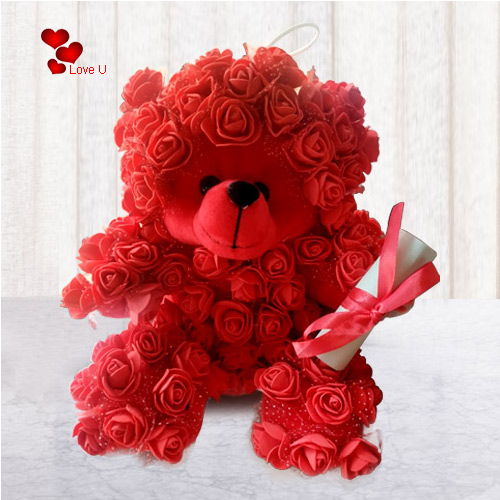 carmen red teddy rose