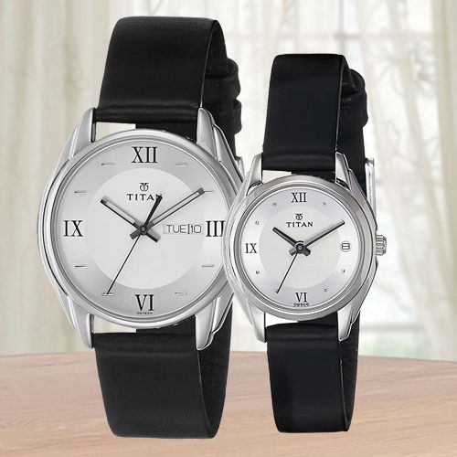 titan bandhan couple watch